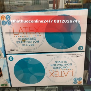 ✅GĂNG TAY Y TẾ LATEX