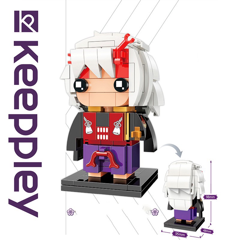 Đồ chơi lắp ráp non-lego Brick Headz Onmyoji - Keeppley