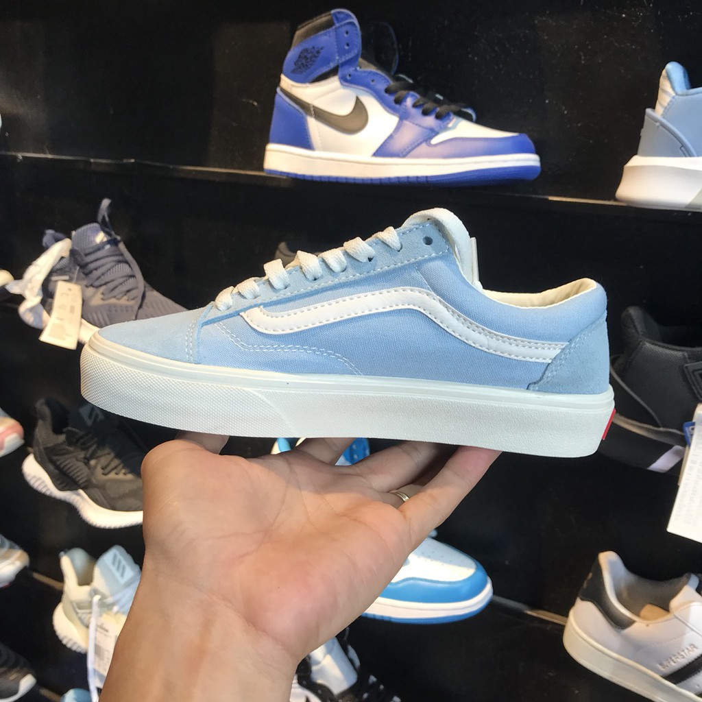 Giày Vans Old Skool Màu Xanh Ngọc [Rẻ Vô Địch] Đẹp Nhất