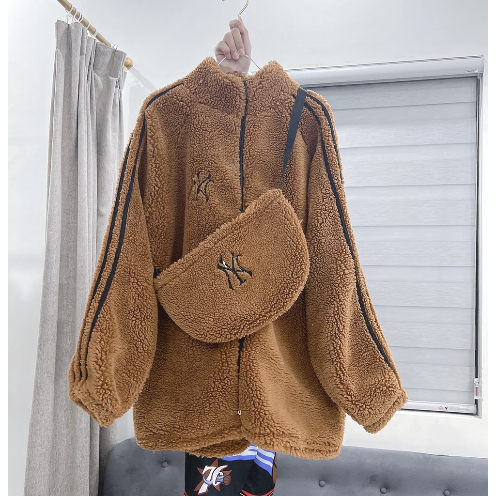 [GIÁ HỦY DIỆT] Áo Lông Sweater Cổ Đứng Kèm Túi Chất Nỉ Đẹp Bo Cổ Form Rộng Unisex Nam Nữ