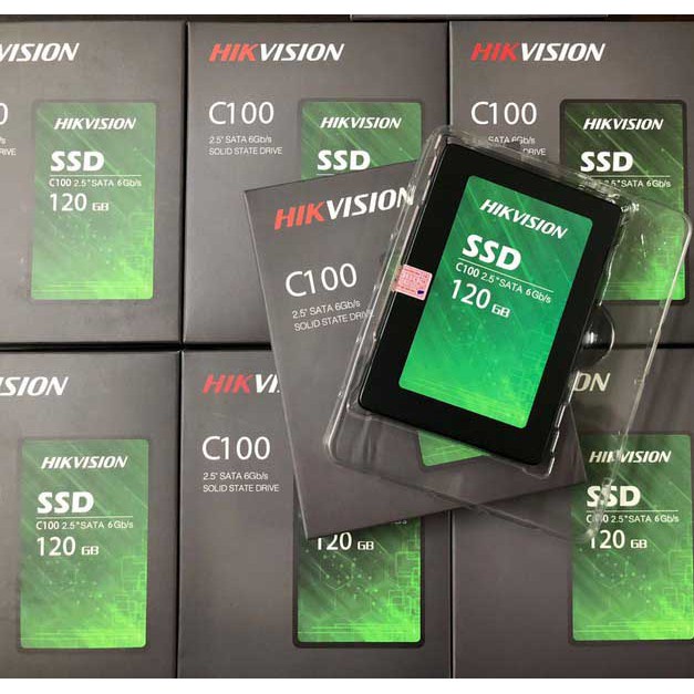 Ổ cứng ssd 120gb hikvision c100 tăng tốc độ đọc dữ liệu laptop