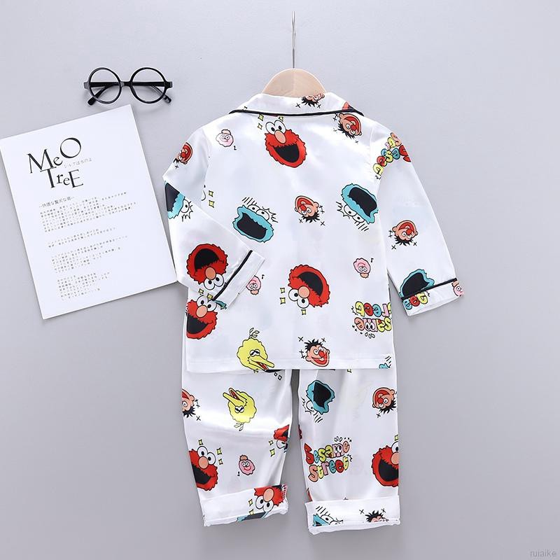 Set Pijama Áo Dài Tay + Quần Dài Cho Bé