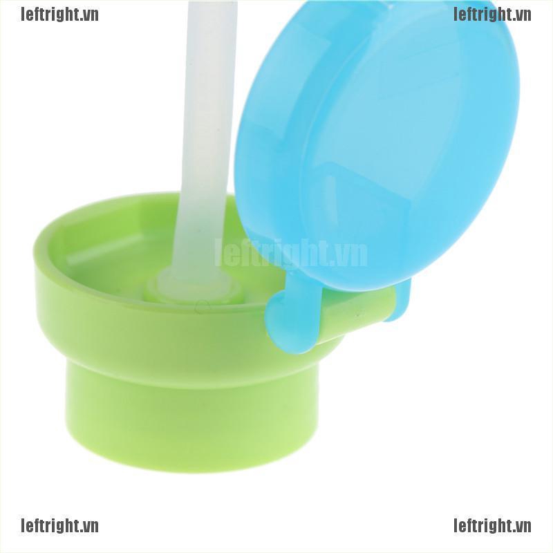 Nắp Đậy Bình Nước Chống Tràn Kèm Ống Hút Thiết Kế Dễ Thương Tiện Dụng