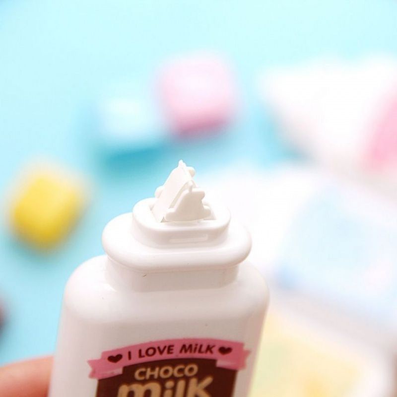 Bút Xóa Kéo Đồ Dùng Học Tập Cute Hình Hộp Sữa Dễ Thương VPK3