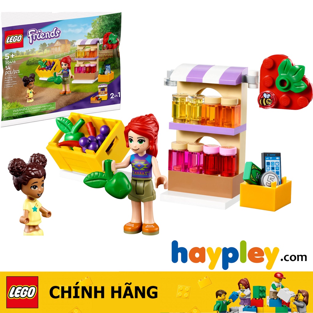 LEGO Friends 30416 Quầy hàng rau quả
