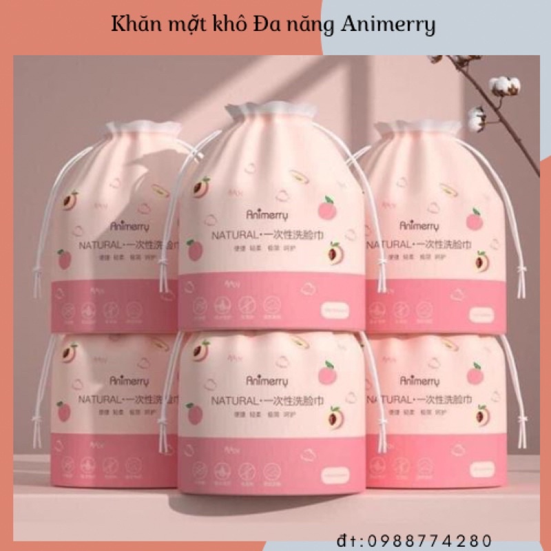 Khăn mặt khô Aminerry (dùng 1 lần, tẩy trang lau khô lau ướt )
