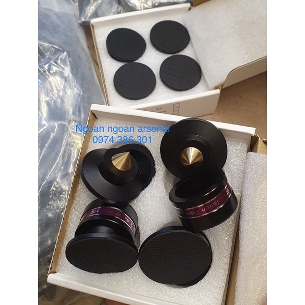 Chân đinh chống rung cao cấp dùng kê loa, đỡ kệ, đài, đầu CD, amply, cassette...(KHÔNG CẦN KHOAN)