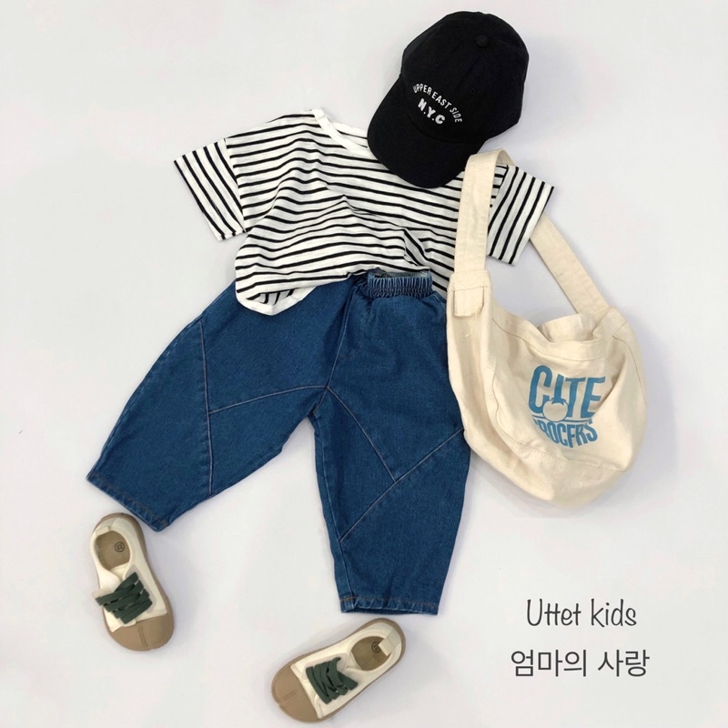 ÁO THUN SỌC BÉ GÁI VÀ BÉ TRAI 1109 STYLE PHONG CÁCH HÀN QUỐC