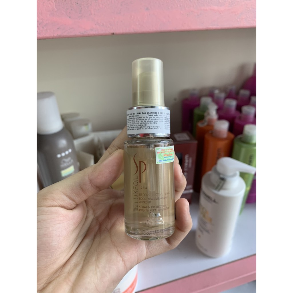 [wella]Tinh Dầu Dưỡng Tóc Wella SP Luxeoil Reconstructive Elixir 30ml