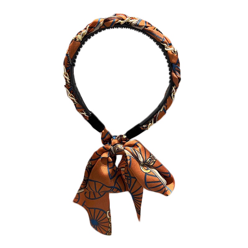 Băng Đô Bện Tóc Phong Cách retro Thời Trang Cho Nữ