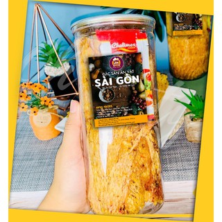 🐙 Hũ 300g KHÔ MỰC CÁN TẨM GIA VỊ ngon loại 1 AVSGFoods