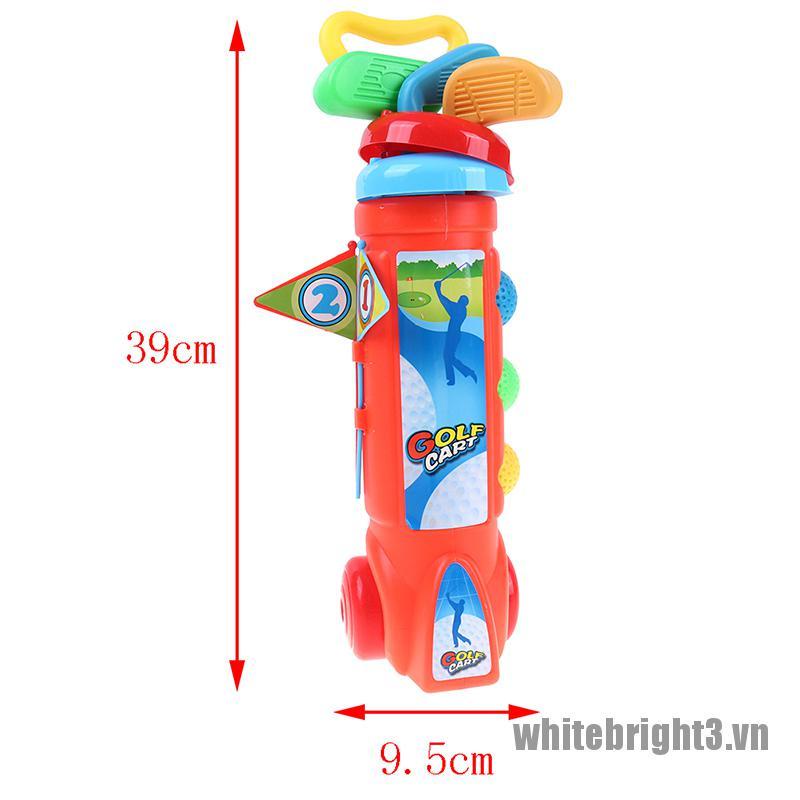 1 Bộ 3 Gậy Đánh Golf Mini Bằng Nhựa