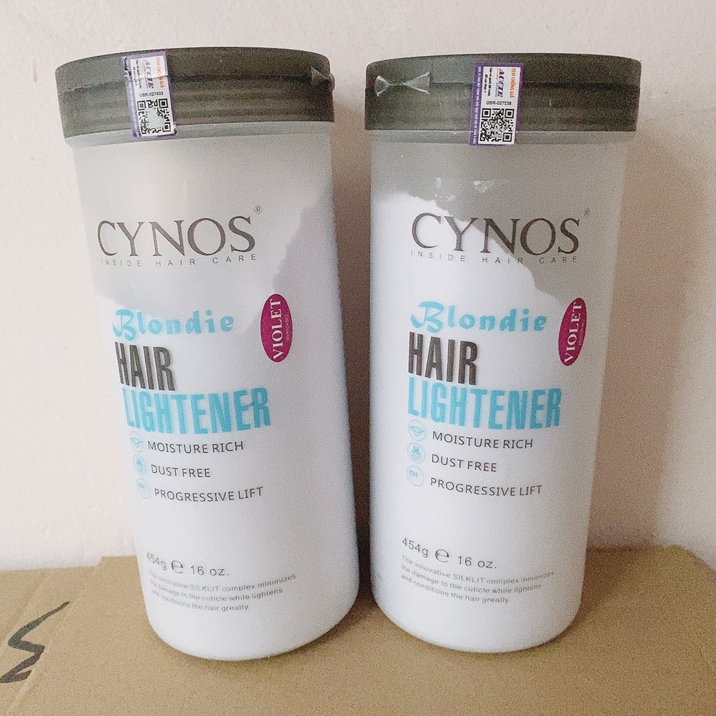 Tây tóc cao cấp  Cynos violet 454g