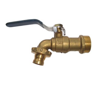 vòi nước đồng thau phi 21, phi 27