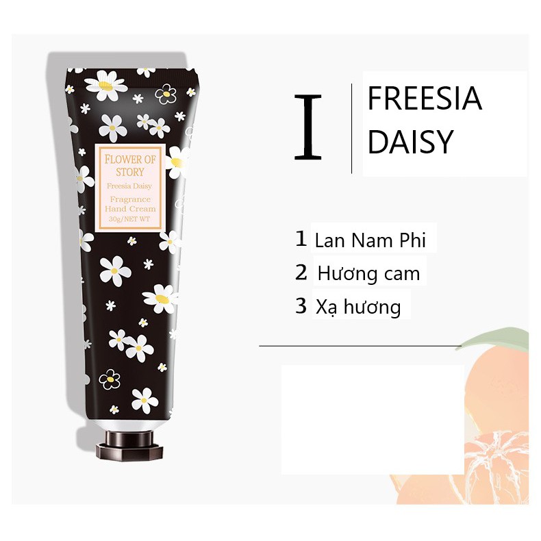 Kem dưỡng da tay FLOWER OF STORY hương nước hoa 30g