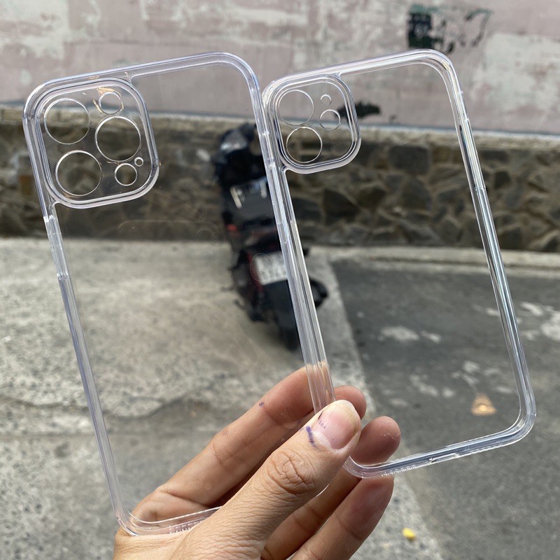 Ốp lưng iphone trong suốt, Dày Bo Camera Silicon Dẻo , ôm sát, bảo vệ camera 6 6s 7 8 Plus X XS XS Max 11 12