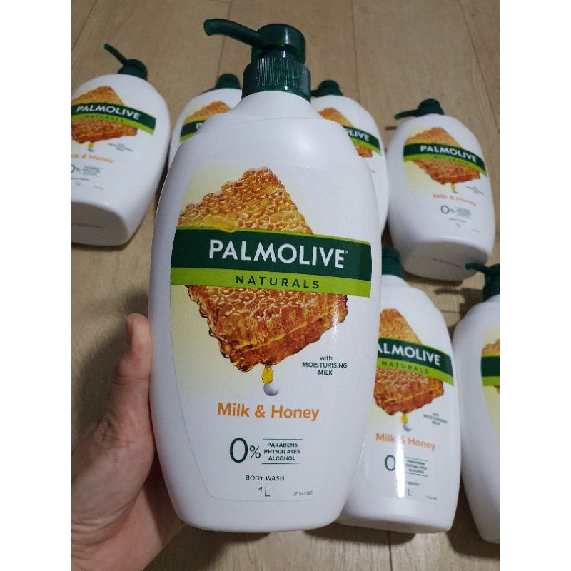 Palmolive Natuarals Body Wash Milk and Honey Shower Gel 1L