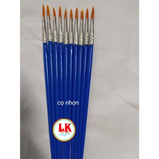 cọ vẽ cho bé (cọ nét, cọ bằng)