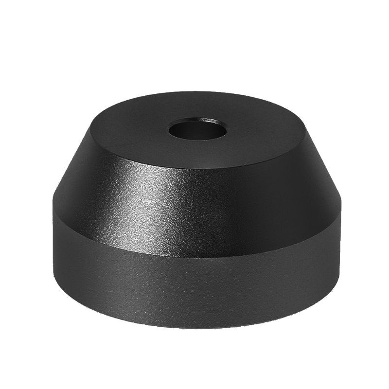 Bộ Chuyển Đổi Vòm Ghi Âm Vinyl 7 &quot;45RPM Bằng Nhôm Màu Bạc Thông Dụng
