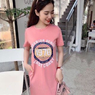 Váy thun thái suông dài