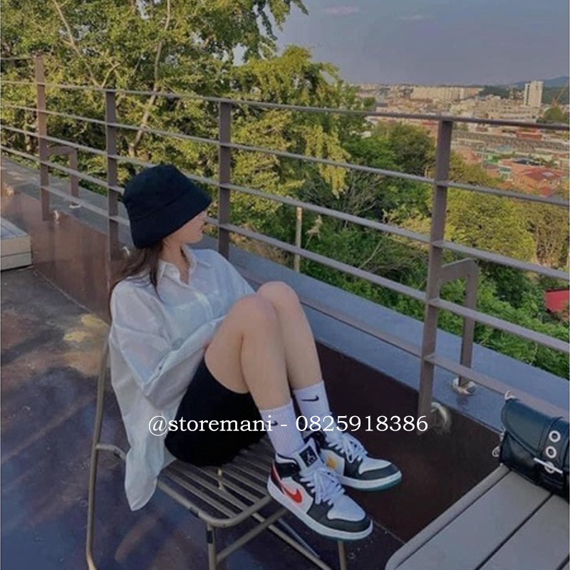 Quần legging lửng nữ - Kiểu quần legging thái ngố đùi nâng mông cạp cao siêu co dãn chất cotton