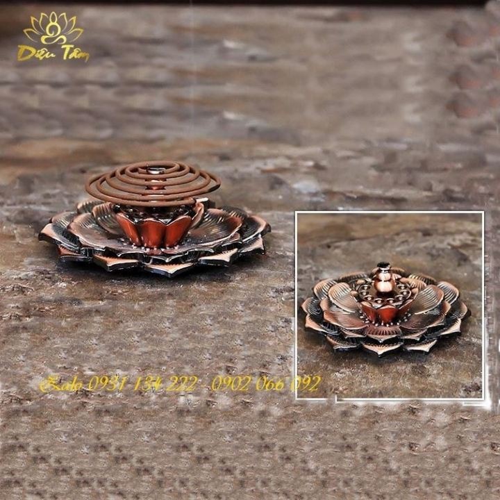 Đế cắm hương, nhang, lư xông trầm lò đốt đa năng tiện dụng 4 chức năng