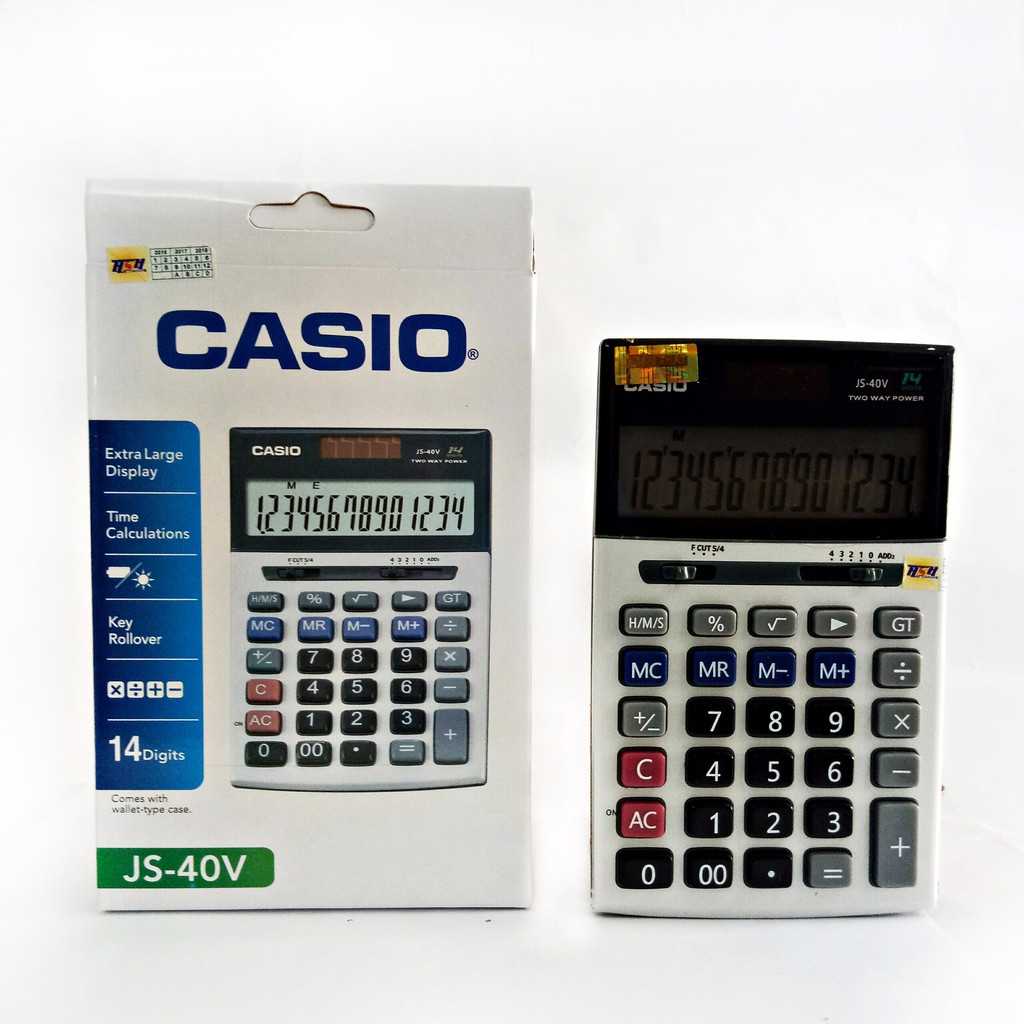 Máy tính casio JS40v - Máy tính văn phòng