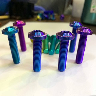 Ốc GR5 Titanium 8 ly 3,5 phân cho chân phuộc tay ga Vario , Click , Vision , Luvias
