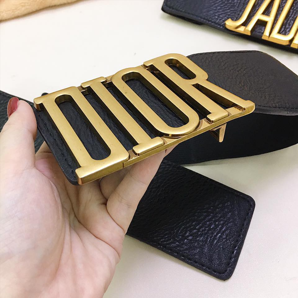 Đai váy nịt đầm đồng bản siêu to 7.5cm