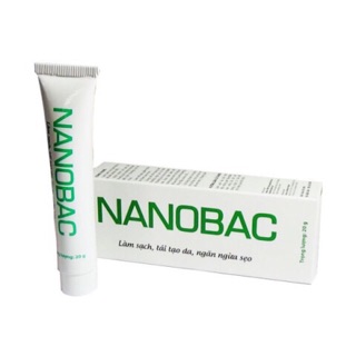 ✔️️️NanoBac - Kem bôi làm sạch, tái tạo da và ngăn ngừa sẹo