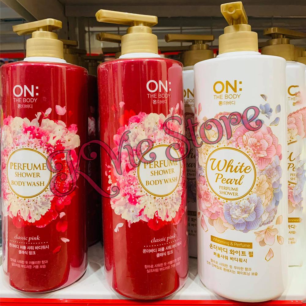 Sữa Tắm Hương Nước Hoa On: The Body Perfume Shower Body Wash Classic Pink 1000g