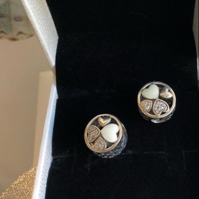 Charm cỏ 4 lá bạc 925 (vừa tất cả các vòng tay)