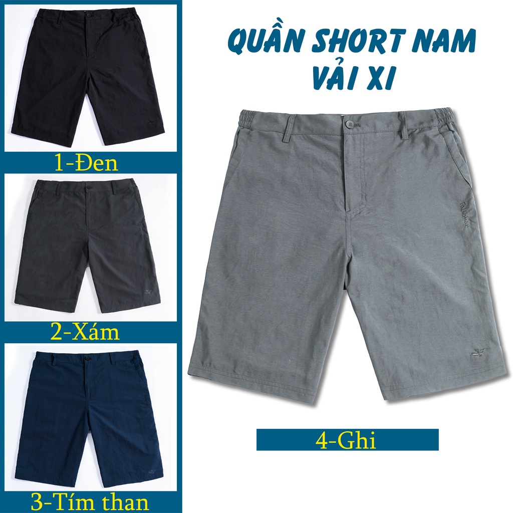Quần short thể thao nam FALUMAR quần ngố nam vải chống nhăn, không bai xù, thoáng mát !