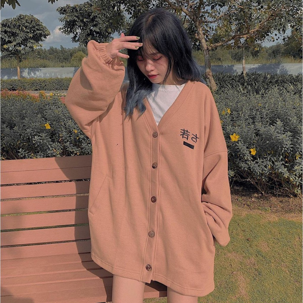 [ Freeship đơn hàng từ 99K] Áo khoác nỉ cardigan CUBE Ulzzang Unisex_ZooZoo