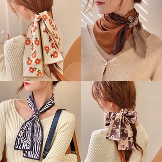 Băng đô lụa khăn lụa buộc tóc turban lụa hot trend 2021