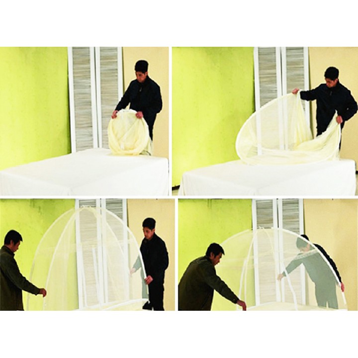 Mùng chụp tự bung cao cấp 1.8 x 1.8 m