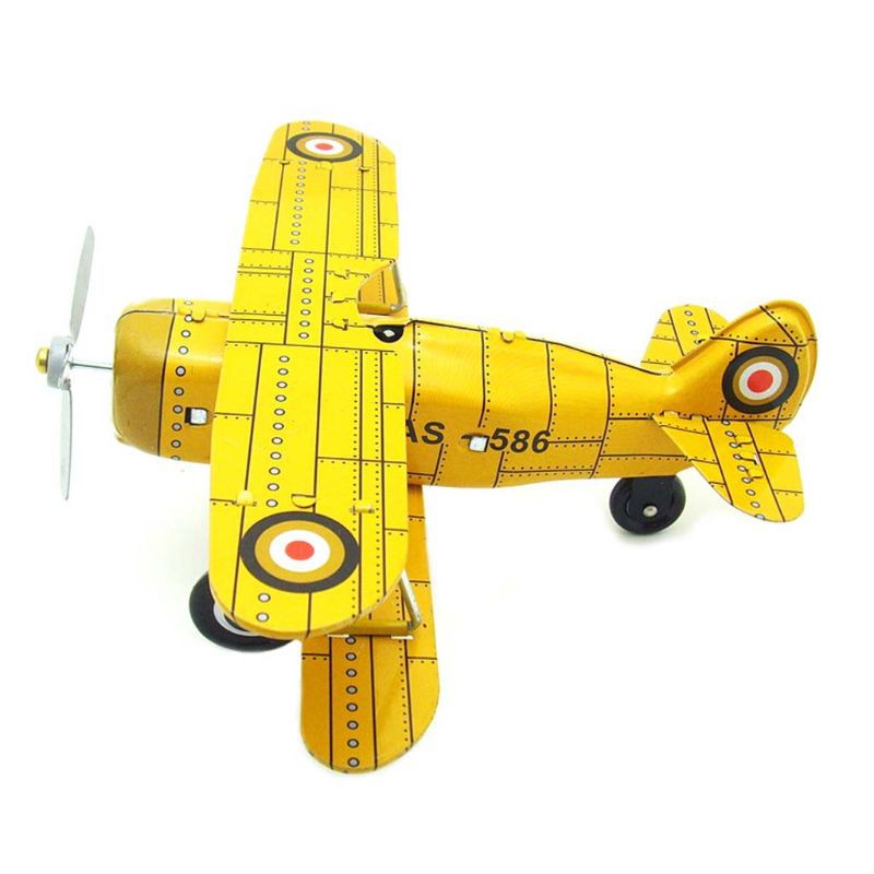 AIRCRAFT MODEL Mô Hình Máy Bay Mini Bằng Kim Loại Phong Cách Cổ Điển Dùng Trang Trí