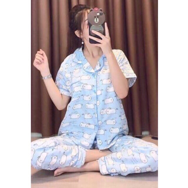 Bộ Ngủ Pijama Dài Form Dưới | BigBuy360 - bigbuy360.vn