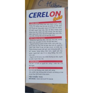 Viên uống bổ não Cerelon