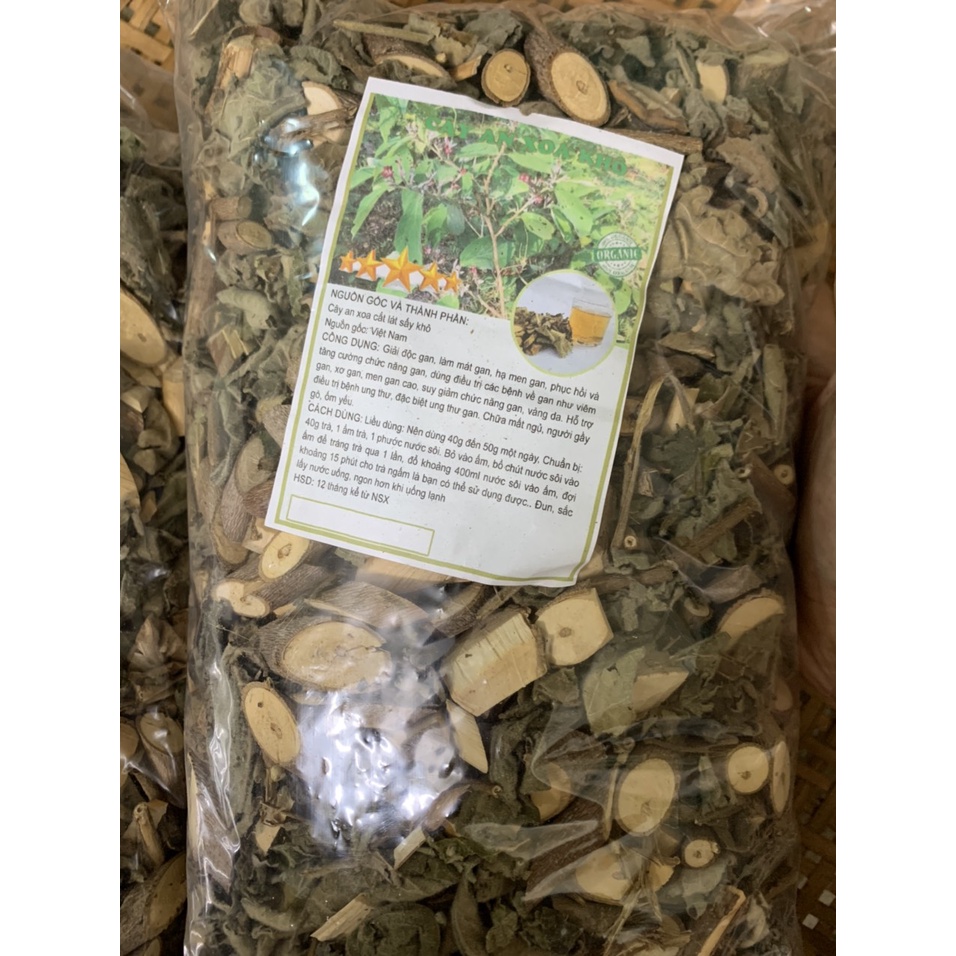 Cây an xoa (1kg), an xoa khô Hòa Bình, thơm nức, cho người gan nhiễm mỡ, men gan cao, mỡ máu, tiểu đường