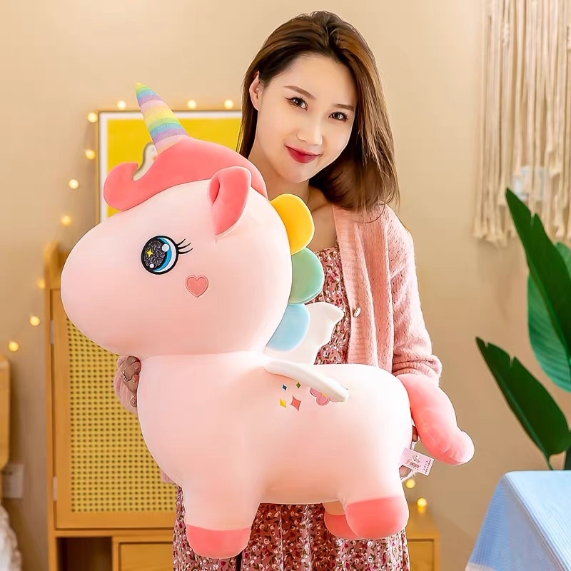 GẤU BÔNG KÌ LÂN - UNICORN HOA DÁNG ĐỨNG DỄ THƯƠNG