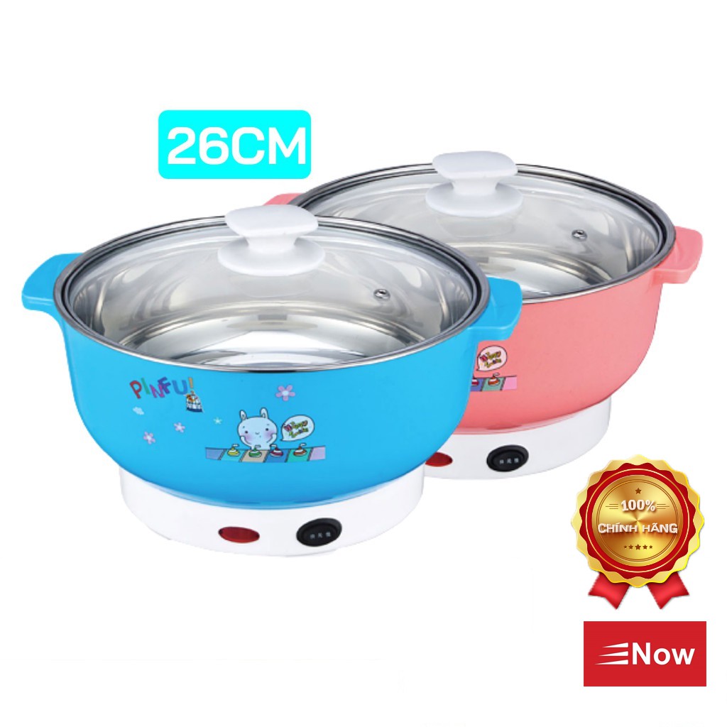 ❤️FREESHIP❤️ NỒI LẨU MINI ĐIỆN 26CM ĐA NĂNG CAO CẤP - khobuonphianam