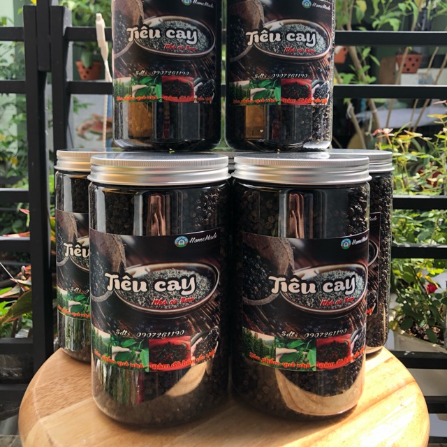 Tiêu chín cây nhà trồng (500gr)