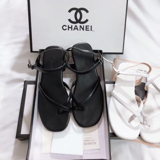 Sandal xỏ ngón da mềm lót đệm (hàng đẹp )