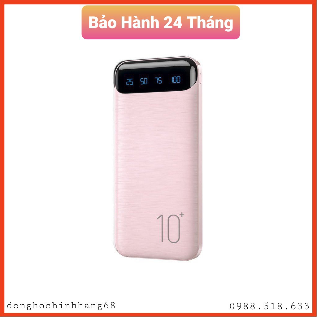 sạc dự phòng 10000 mAh pin sạc dự phòng Wk – 161 bảo hành 2 năm lỗi 1 đổi 1