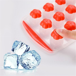 UPLUCKEYKhuôn silicon làm nước đá hình viên