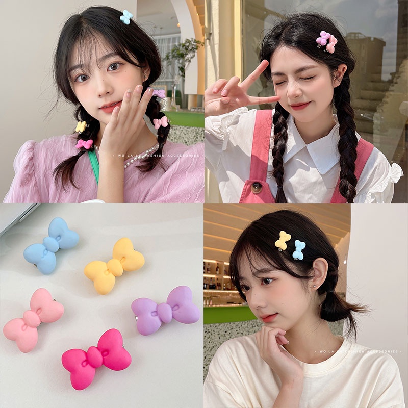 Kẹp Tóc Nơ Dễ Thương Cho Bé Gái