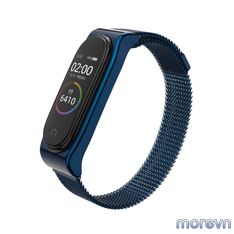 Dây đeo nam châm CLASSIC Mi band 4, mi band 3 chính hãng Mijobs - dây đeo thay thế miband 4, miband 3 milanese loop