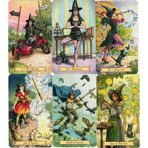 Bộ bài Everyday Witch Tarot size gốc