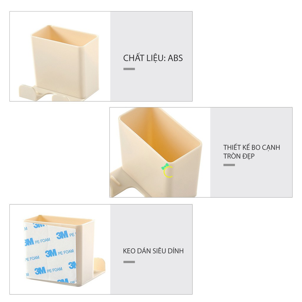 Kệ để remote máy lạnh, kệ treo sạc Điện Thoại tiện dụng cho không gian nhà bạn thật gọn gàng
